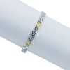 92.5 Silver Fancy Bracelet With Yellow Stone Collection For Women's & Girl's  
